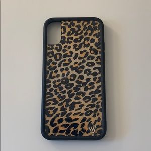 iphone x wildflower cheeta case